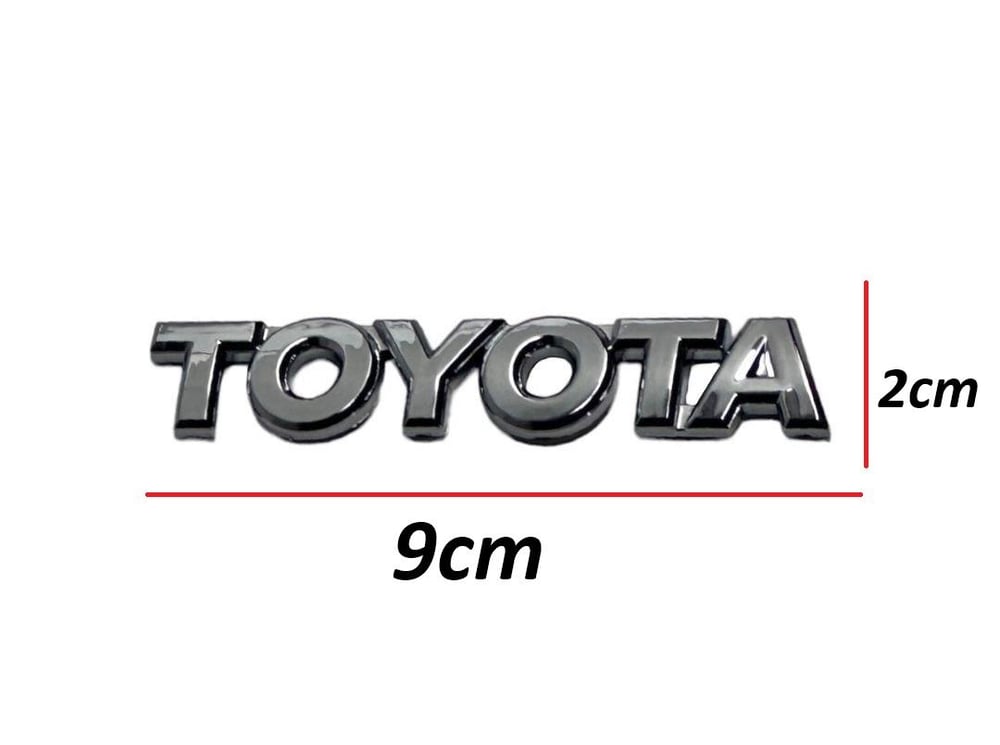 Toyota Yazı Corolla Ae101 92-01 Arka (Toyota Yazısı)