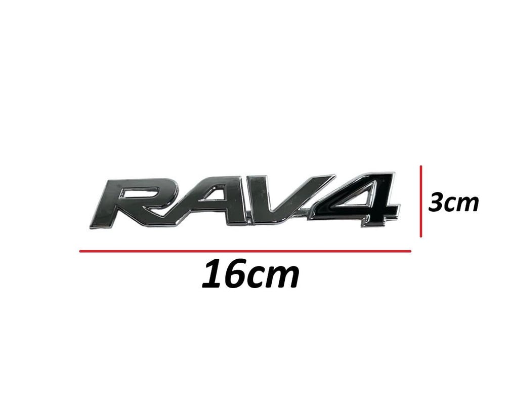 Toyota Yazı Rav4 00-12 Arka (Rav4 Yazısı)