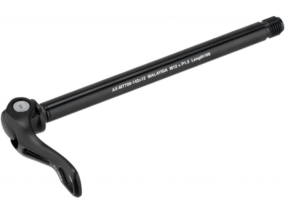 Shimano AX-MT700 E-Thru Arka Teker Mandalı 12x142mm Siyah