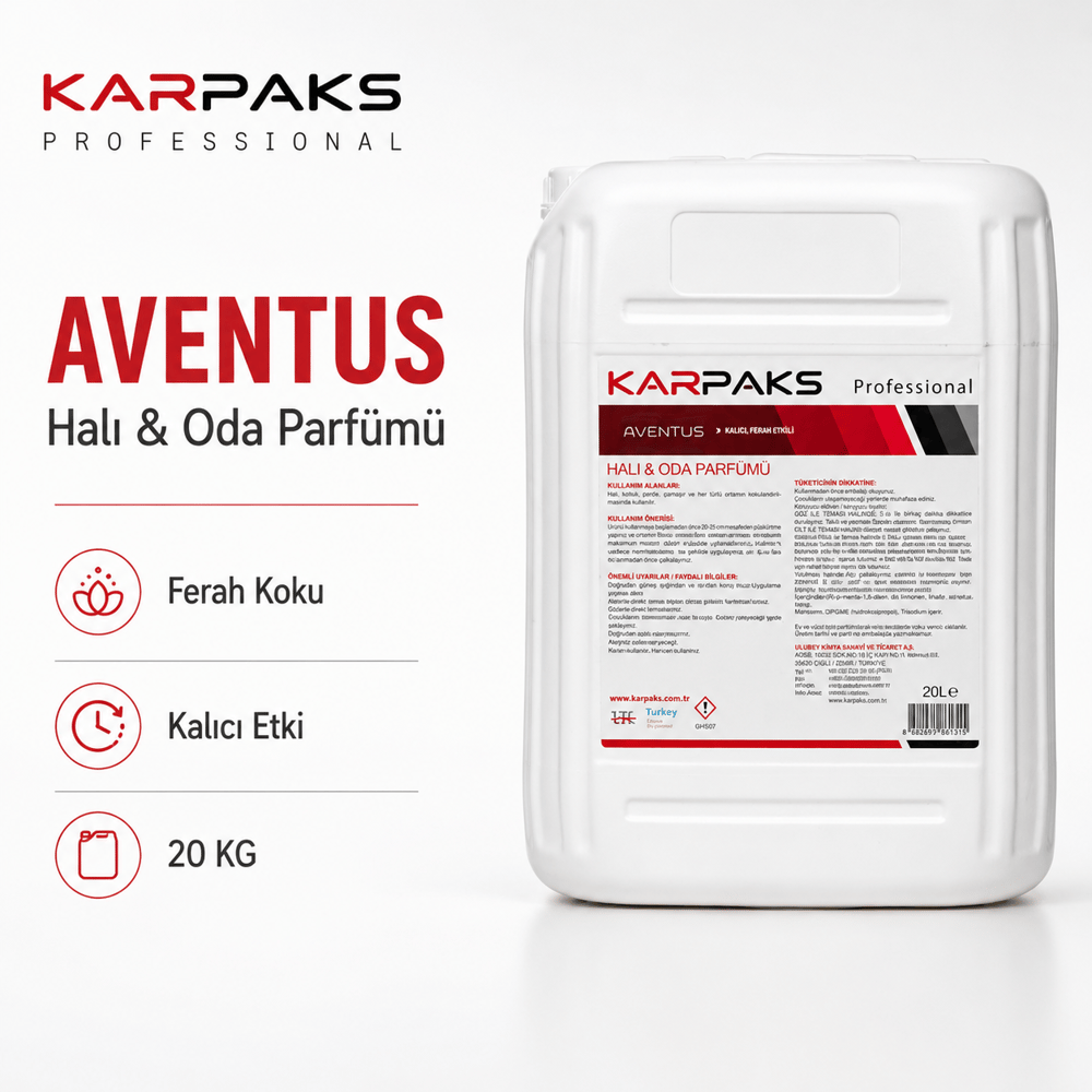Karpaks Aventus Halı ve Oda Parfümü 20 Kg