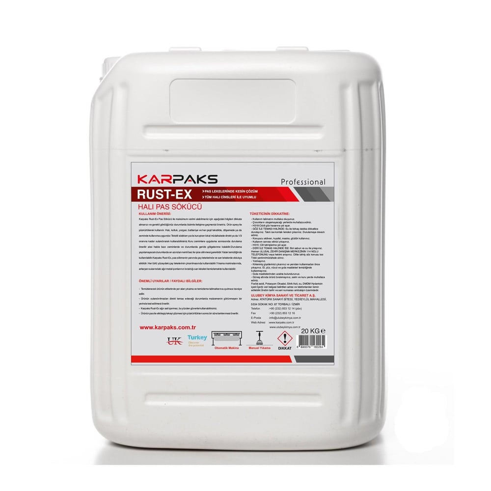 Karpaks Rust-Ex Pas Sökücü 20 Kg