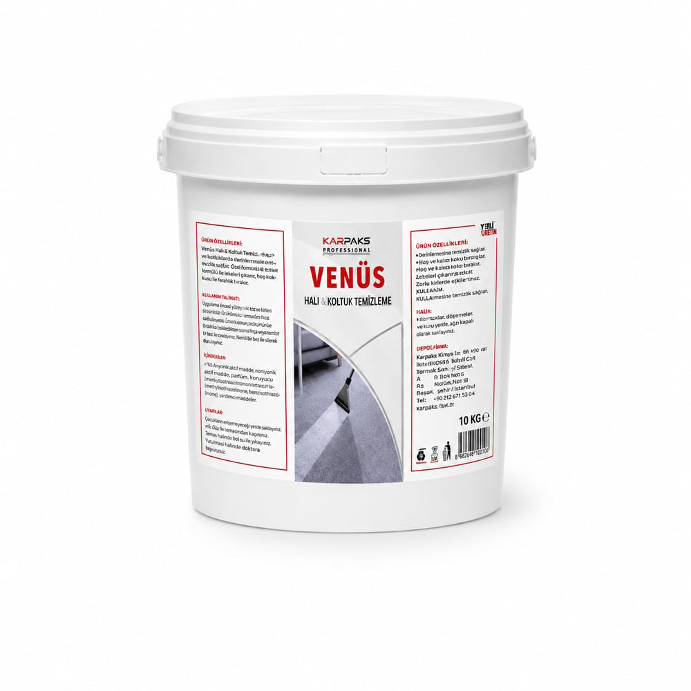 Karpaks Venüs Halı Koltuk Temizleme 10 Kg
