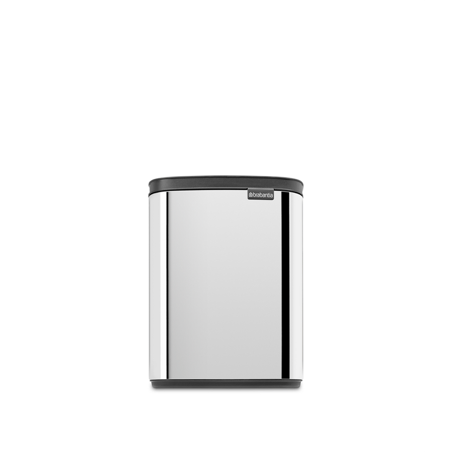 001-01-Bo Brıllant Steel Çöp Kutusu 7L