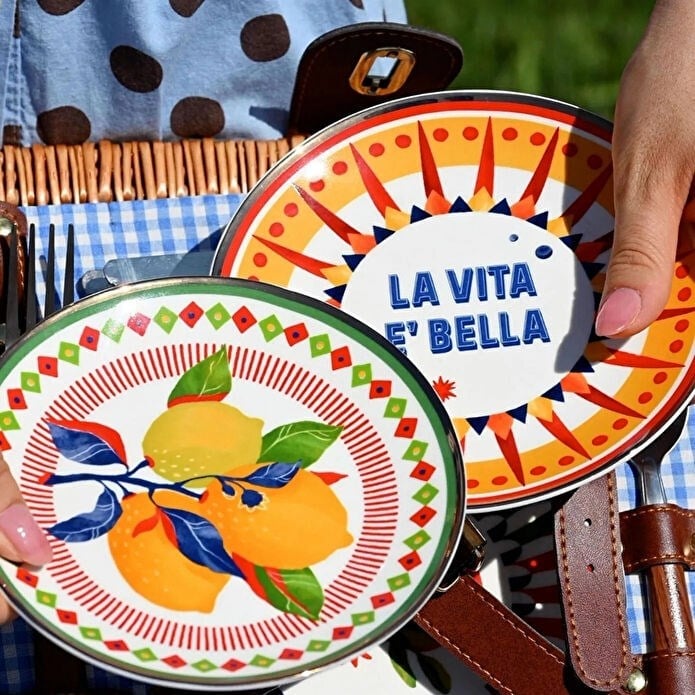 Bacı Milano Dolce Vita 6lı La Vita Ebella Ekmek Tabağı 16 Cm Porselen