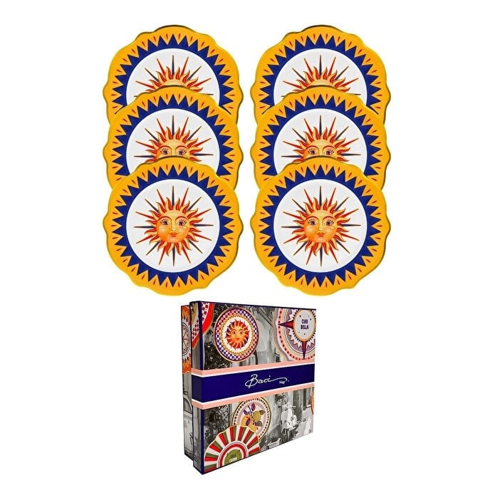 Bacı Milano Dolce Vita 6lı Sun Servis Tabağı 27 Cm Porselen