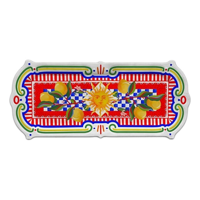 Bacı Milano Dolce Vita Dikdörtgen Tepsi 45 Cm, Melamin