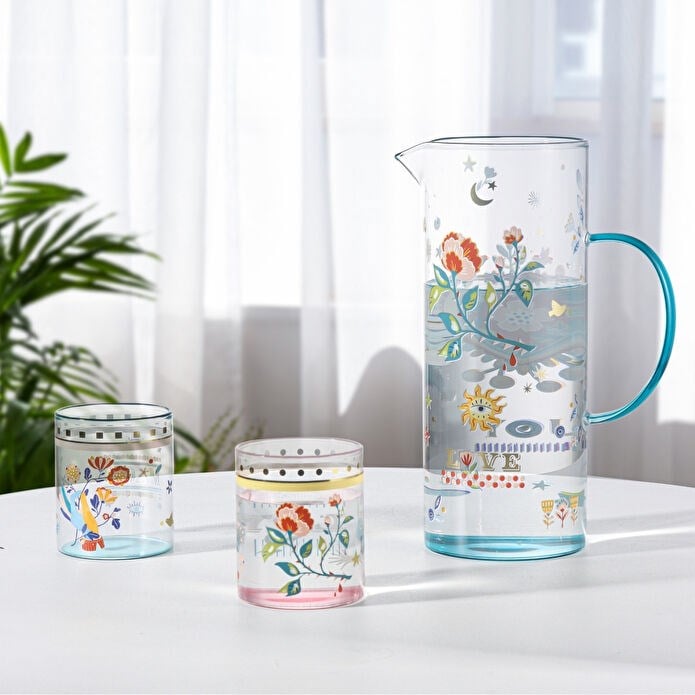 Bacı Milano Mamma Mia 6lı Bardak Seti Cam 370 Ml