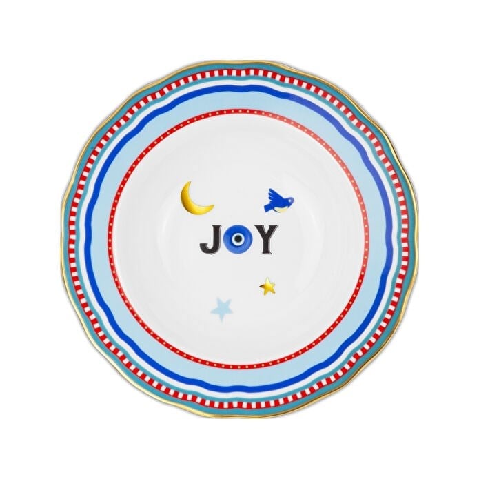 Bacı Milano Mamma Mia Joy Yazılı Tabak 22 Cm