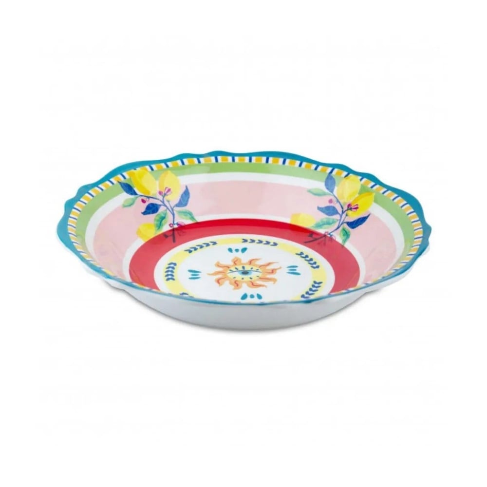 Bacı Milano Mamma Mia Limon Desenli Salata Kasesi 35 Cm X 7 Cm