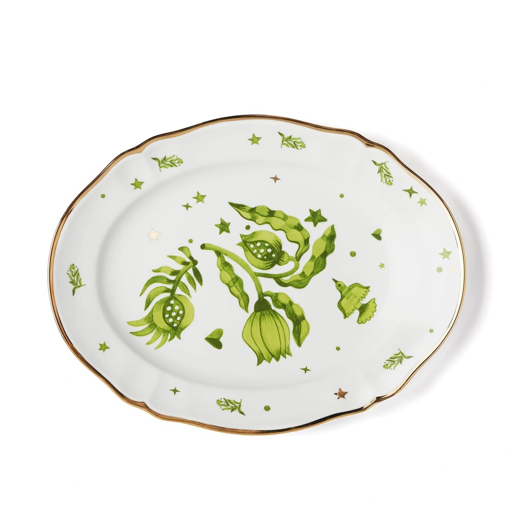 Bıtossı Home Eden Oval Servis Tabağı 34 Cm
