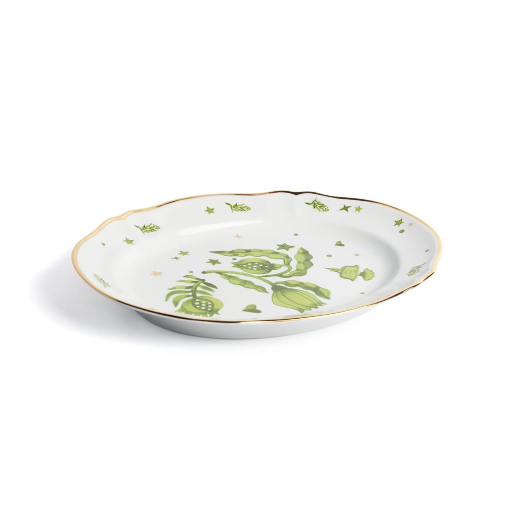 Bıtossı Home Eden Oval Servis Tabağı 34 Cm