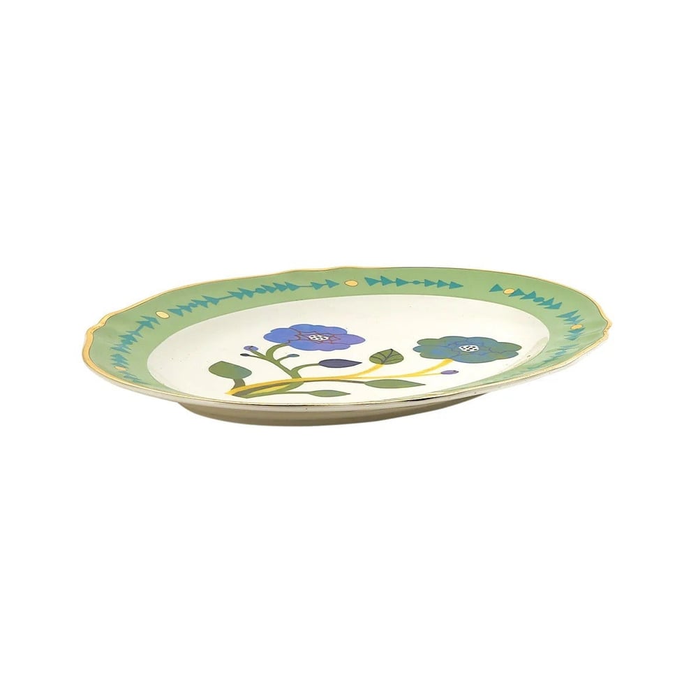Bıtossı Home Ortensia Oval Servis 34 Cm