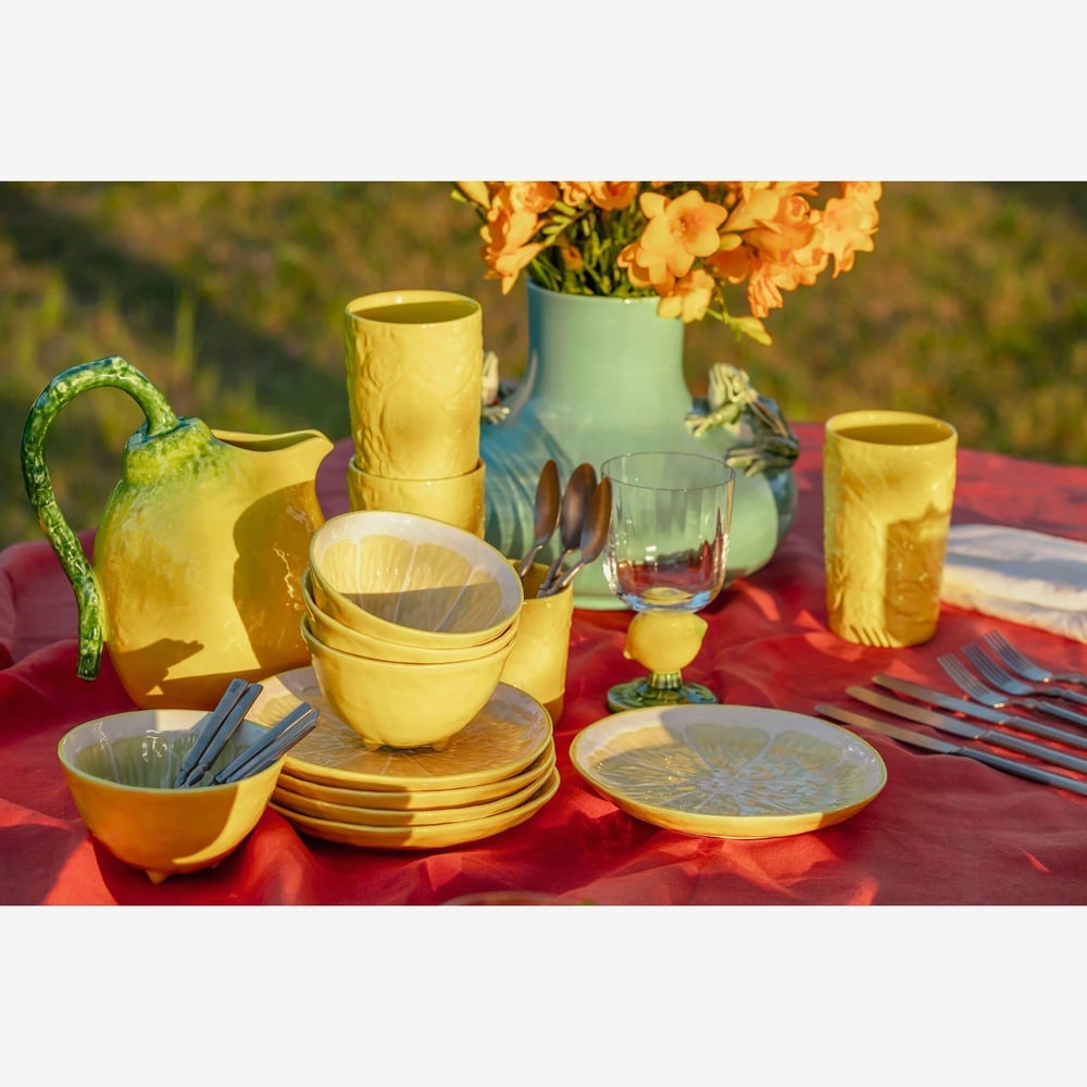 Bordallo Pinheiro Lemon Servis Kase 24,5cm