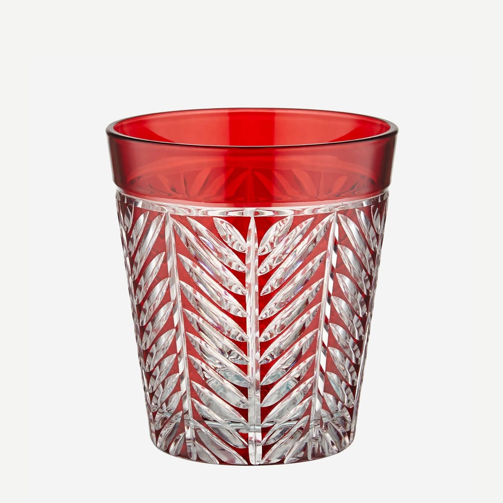 CHIARA ALESSI LANZA  KIRMIZI SU / VİSKİ BARDAĞI