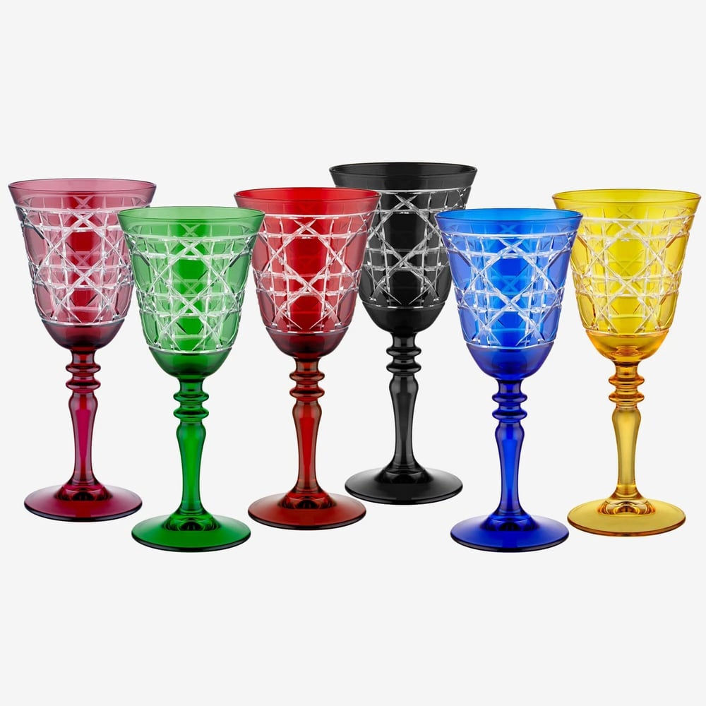 Chiara Alessi Pembe Cam Kadeh 270 Ml