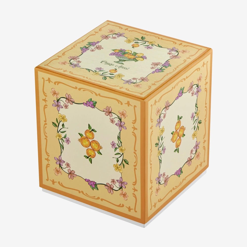 Chiara Alessi Turuncu Seramik Kavanoz 22 Cm