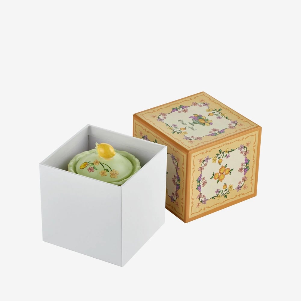 Chiara Alessi Yeşil Seramik Şekerlik 300 Ml