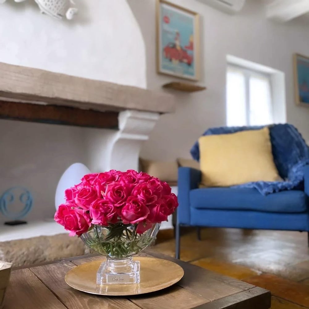 Cotenoıre Luxury Centerpiece 37 Güllü Koku-Fuşya