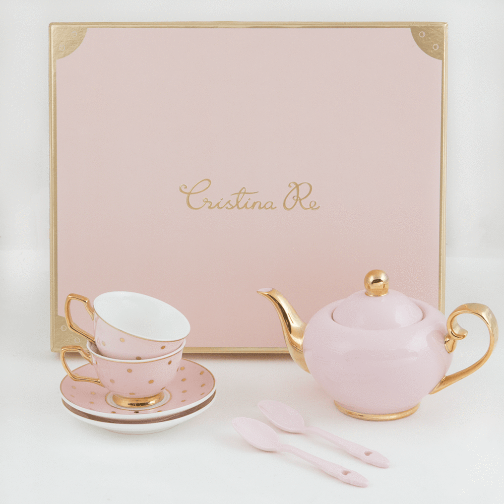 Crıstına Re Petite Tea Set Blush