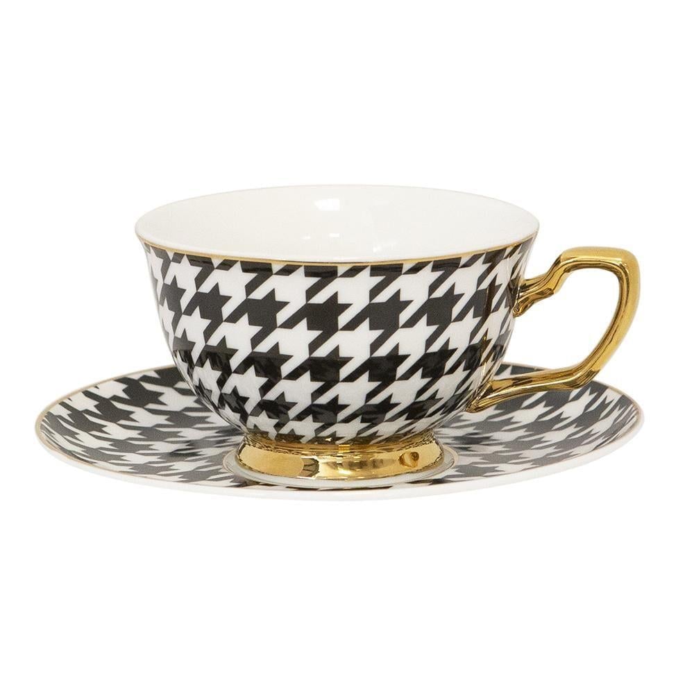Crıstına Re Teacup Houndstooth