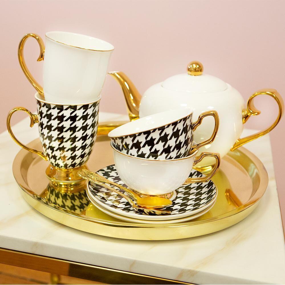Crıstına Re Teacup Houndstooth