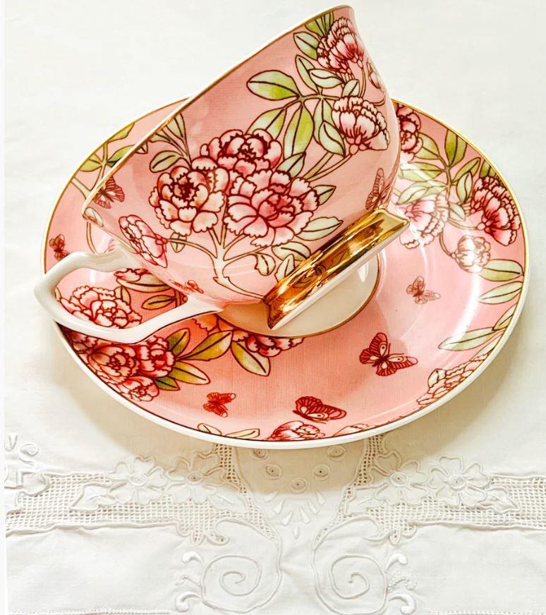 Cristina Re Teacup&Saucer Enchanted Butterfly