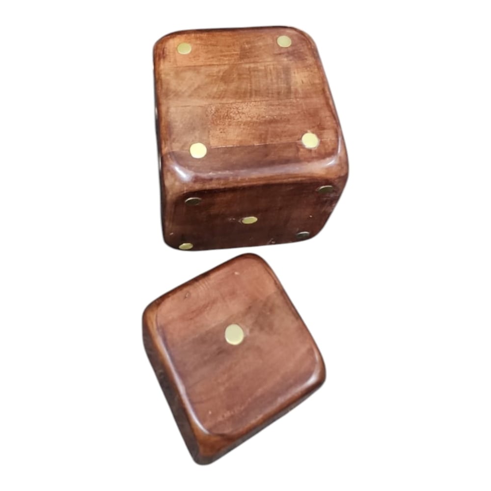 Dice 2li Dekoratif Zar Seti 14.2x16 Cm - 9.6x10 Cm