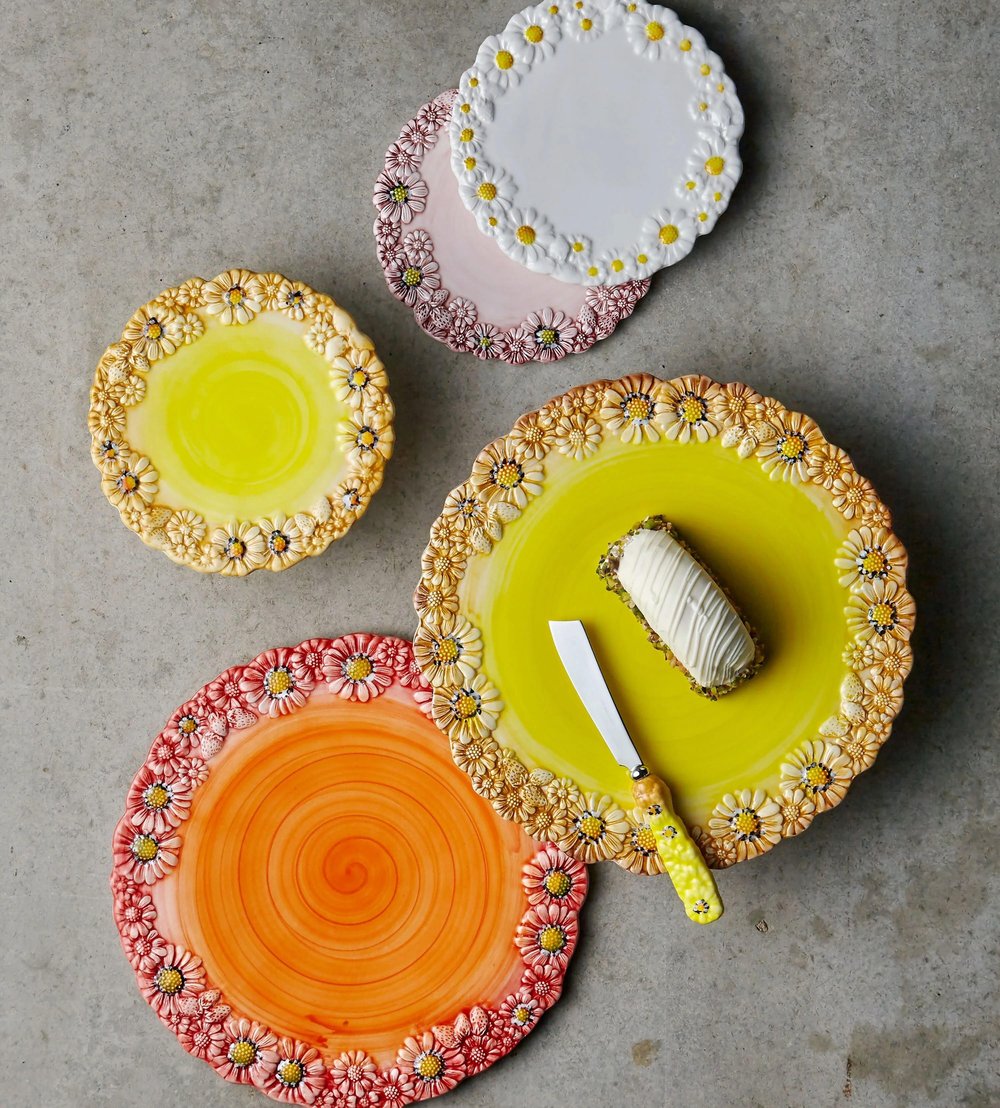 Edelweiss Camomilla Beyaz Mini Kek Standı 22X22 Cm