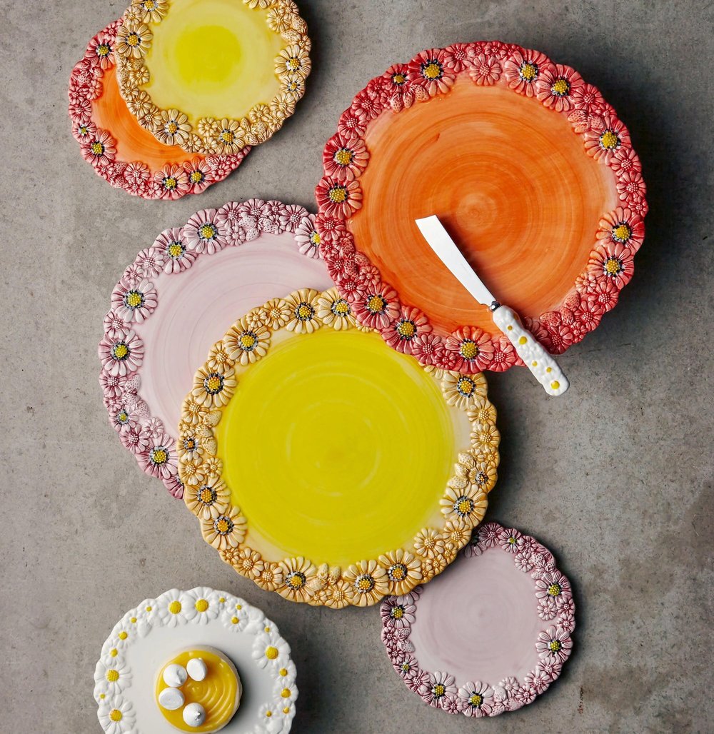 Edelweiss Camomilla Beyaz Saplı Kek Bıçağı