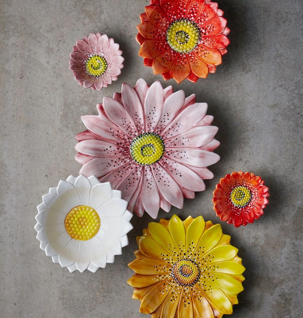 Edelweiss Camomilla Beyaz Servis Tabağı 36X36 Cm