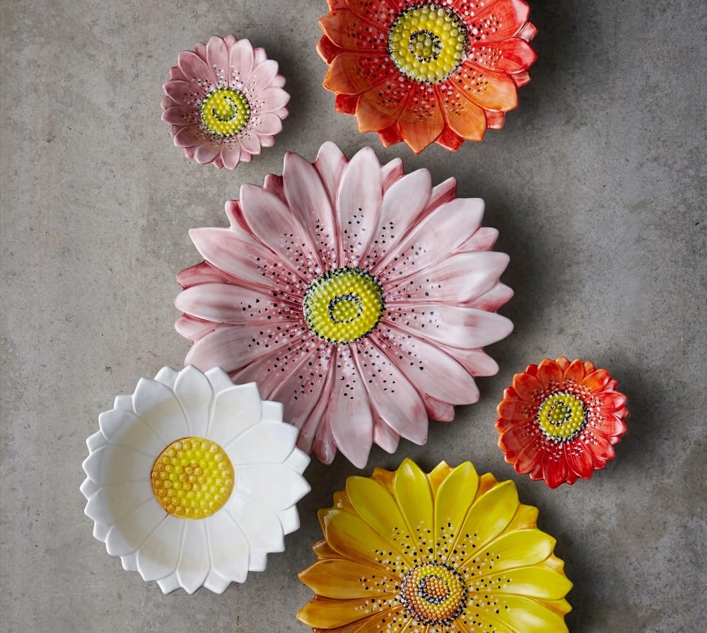 Edelweiss Camomilla Pembe Servis Tabağı 42X42 Cm