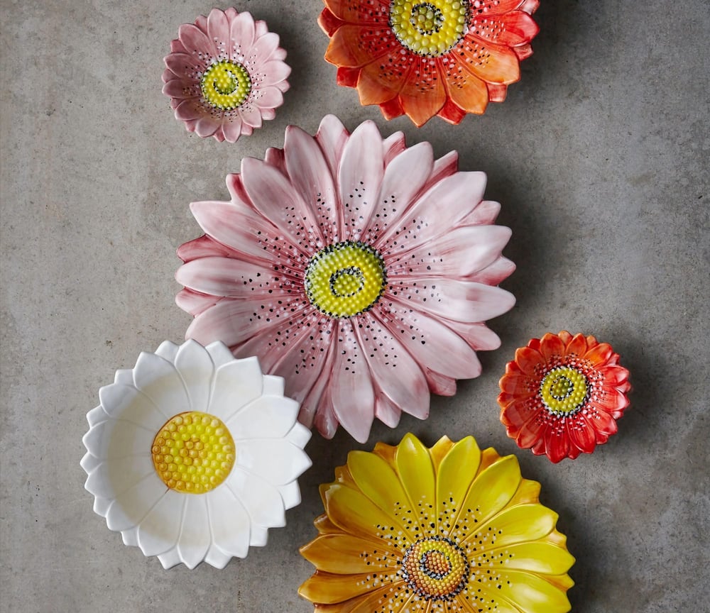 Edelweiss Camomilla Sarı Servis Tabağı 42X42 Cm