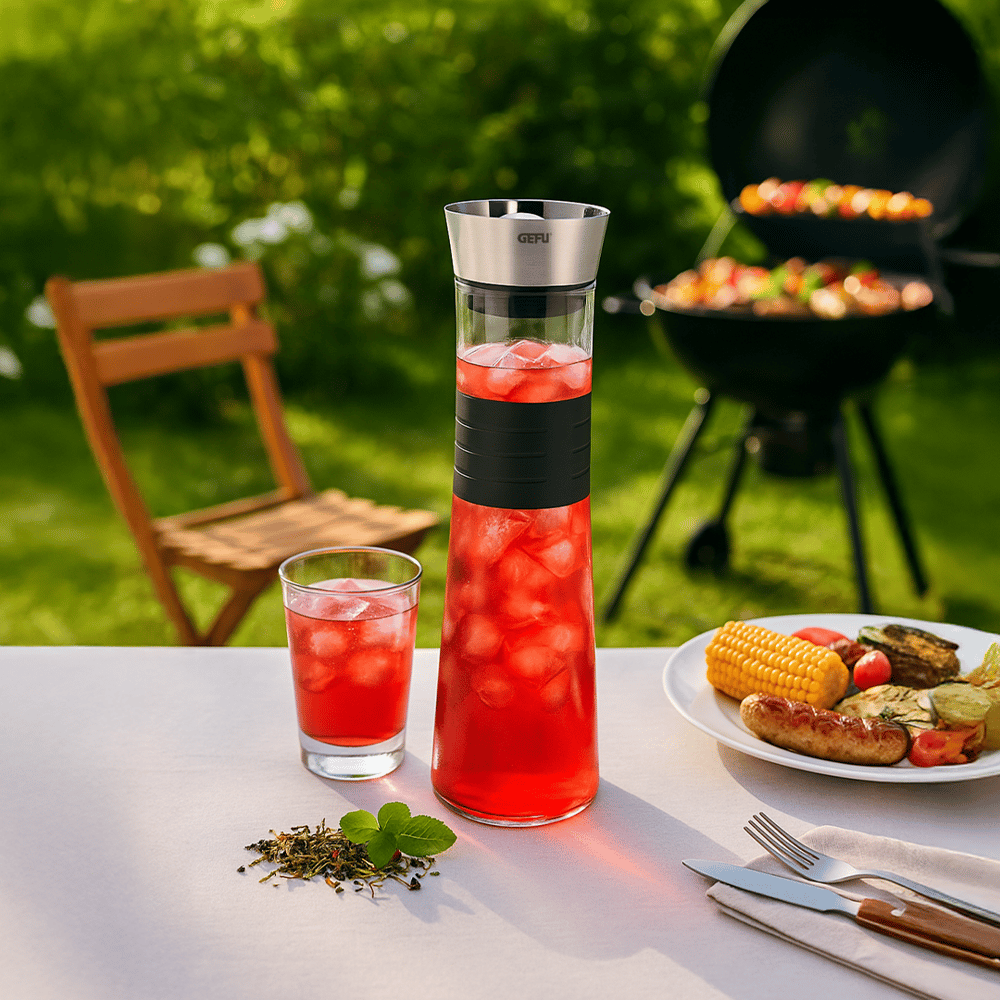 Gefu Cascada Sürahi 1 Lt - 360° Dökme Ağzı