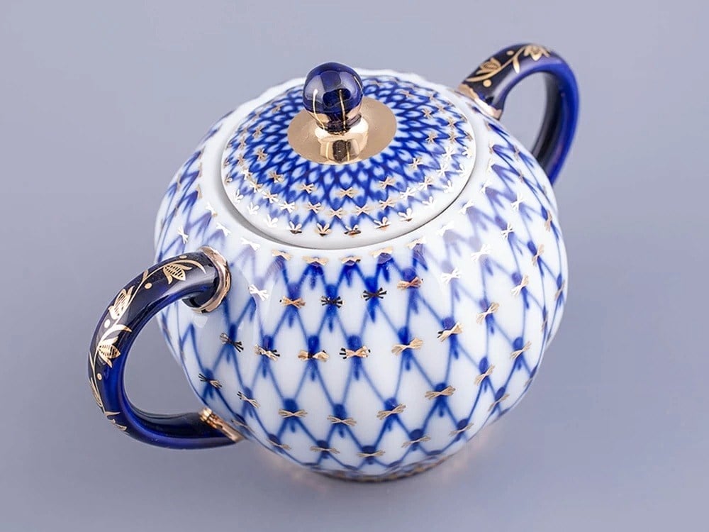 İmperial Şekerlik Lale Cobalt Ağ