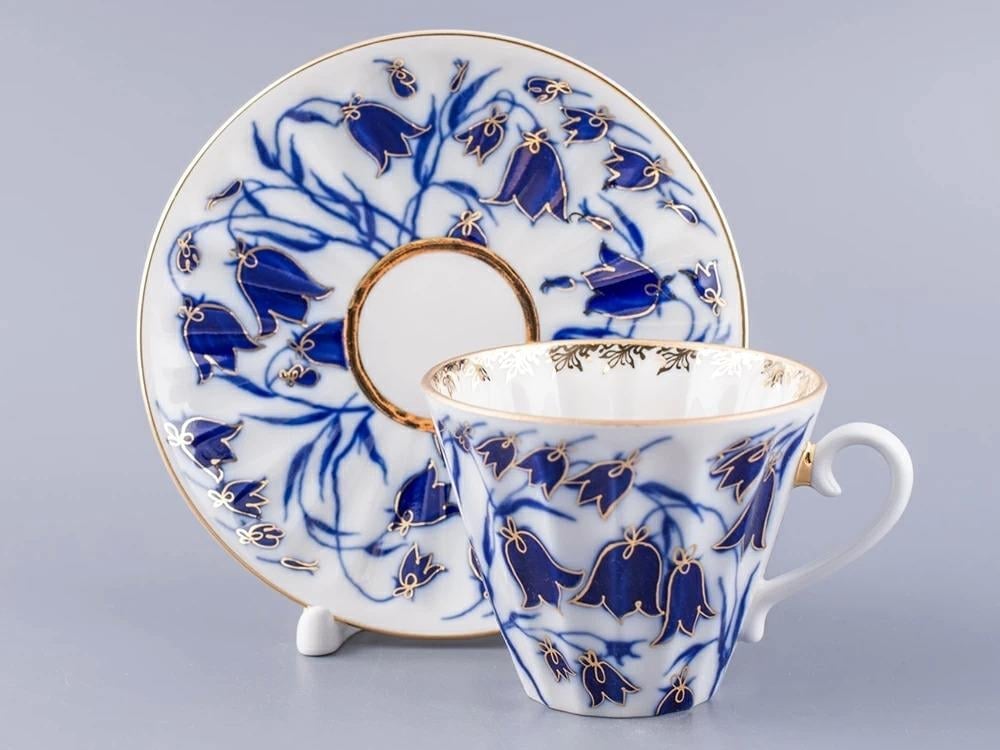 İmperial Çay Fincanı Ve Fincan Tabağı Parlak Çanlar Tn1