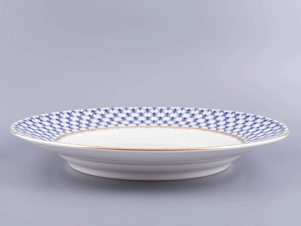 İmperial Servis Tabağı Yuvarlak 300 Mm Düz Kenar Gençlik Cobalt Net