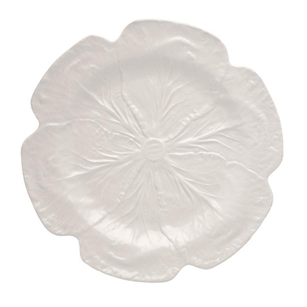 Bordallo Pinheiro 65014967 Beyaz Lahana Supla Tabak 30,5Cm