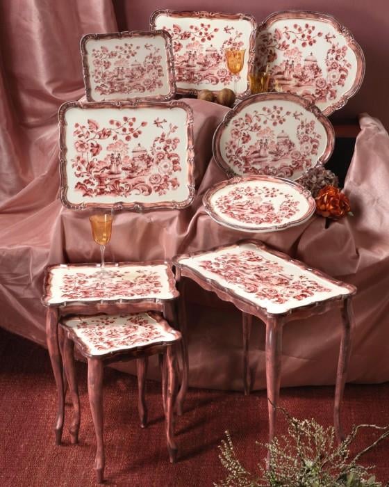 Krs 9004.1 Trınanzı Victoria Pink Tepsi