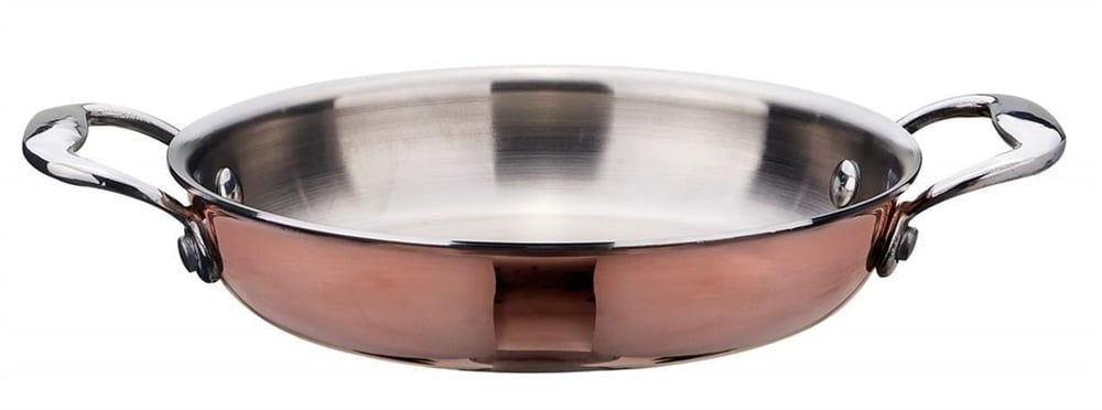 Leggno Copper Çelik Kapaklı Sahan İndüksiyon 16 Cm