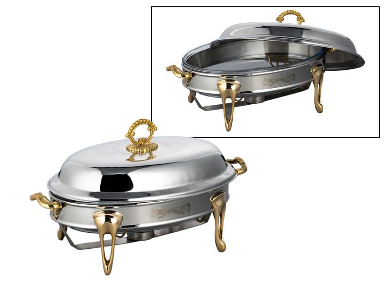 LMD 2 TONE KÜÇÜK  OVAL  YEMEK SUNUM KABI 38*21*20 CM