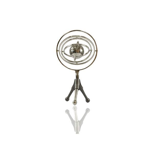 LMD ARMILLARY GLOBE DEKOR GÜMÜŞ GRİ 21X18X35,5 CM