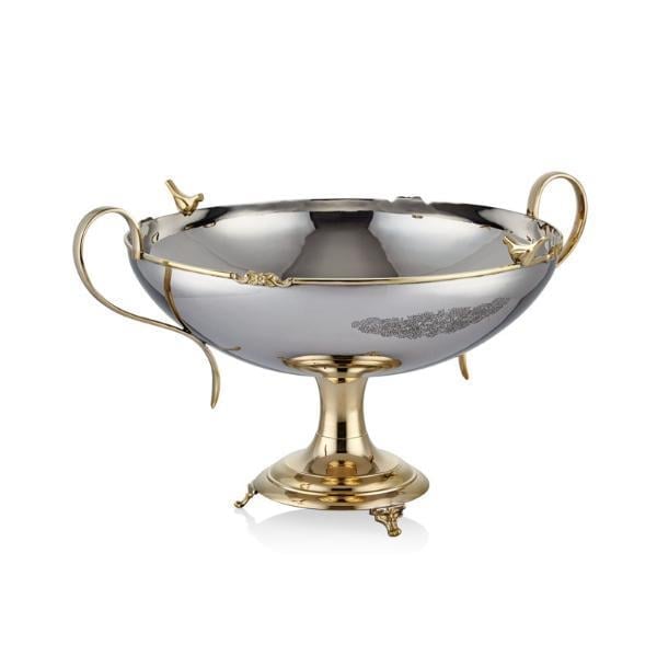 LMD BLACK PEARL KUSLU KULPLU BUYUK KASE 46X36X28,2