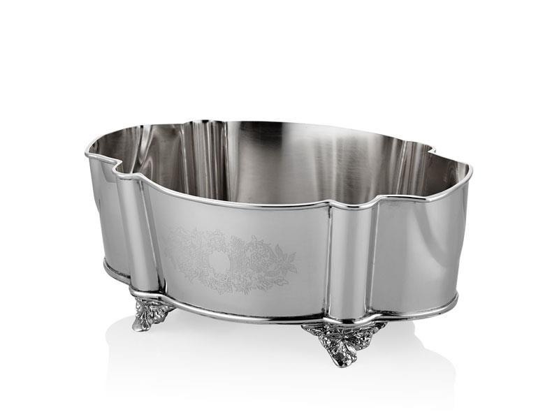 LMD ENGRAVE GUMUS OVAL KASE 26X16X10CM