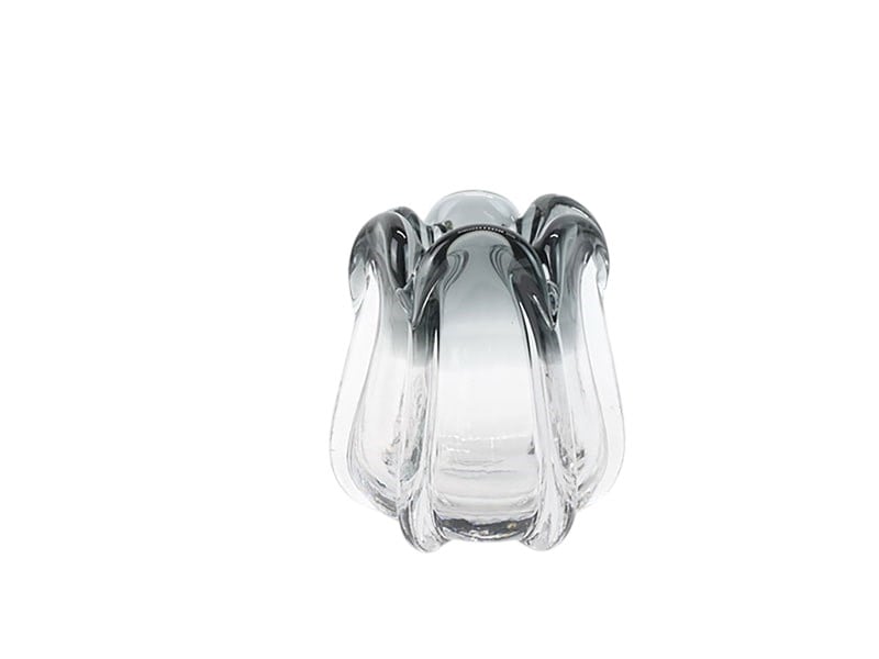 Lmd Fold Plump Antracıte Vase 17x17x17 Cm