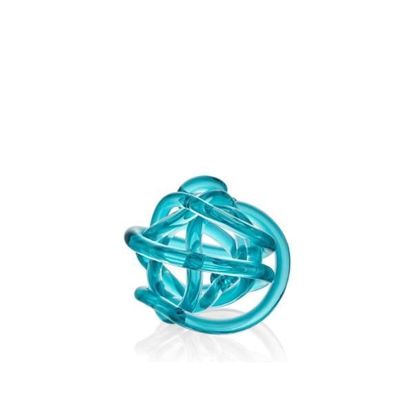 LMD GLASS MEDIUM GREEN BALL 13 CM