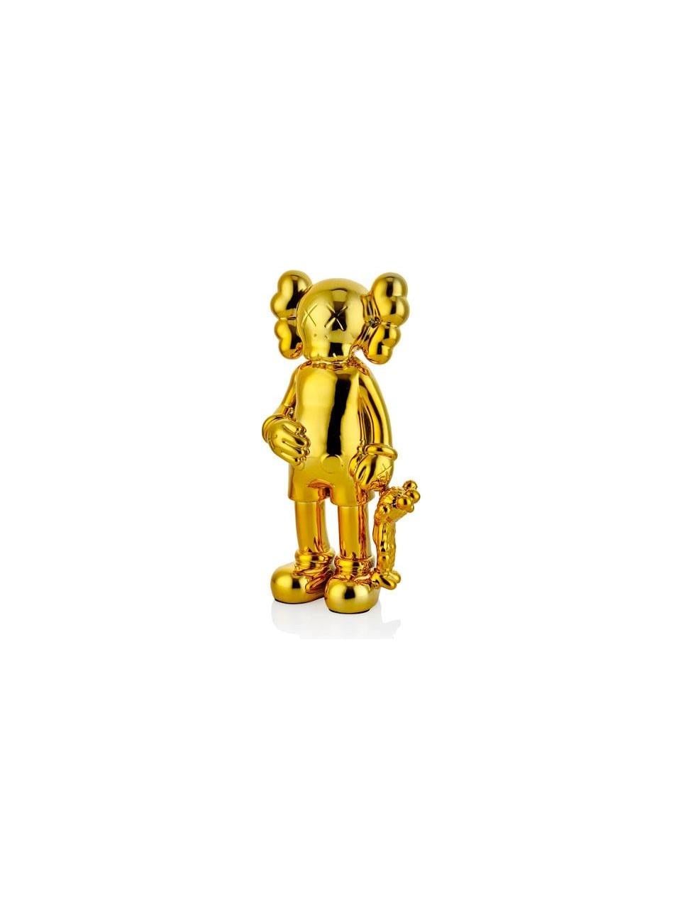 LMD KARL WITH TOY GOLD DEKOR 13X8X30CM