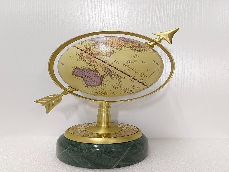 Lmd Khakı Arrow Globe 17x13x28 Cm