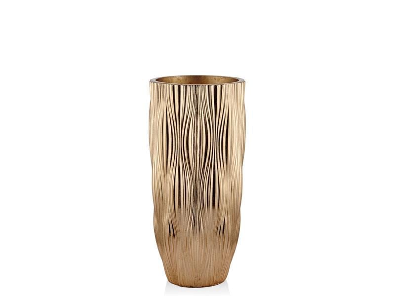 LMD MUSCLE KUCUK GOLD VAZO 34X34X70CM