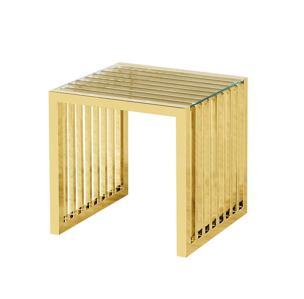 LMD NESSE SERISI GOLD YAN SEHPA 55X55X55 CM