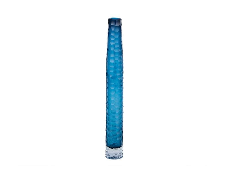 LMD TALL LARGE BLUE VASE 6,5X6,5X52 CM